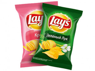 Фрайчизы со вкусом чеснок (100 гр.): Чипсы 