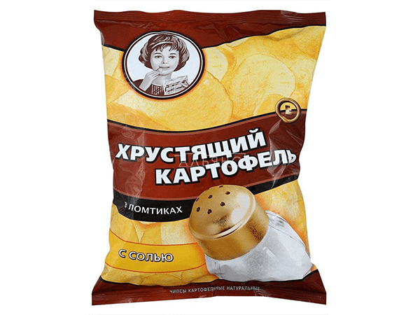 Картофельные чипсы "Девочка" 160 гр. в Ангарске