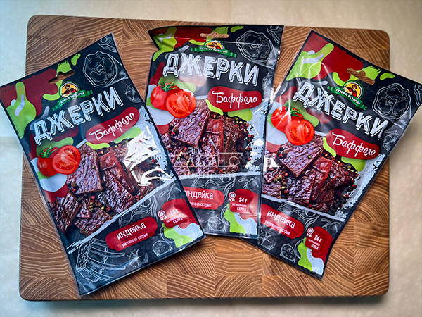 Джерки из индейки "Баффало" 45 гр. в Ангарске