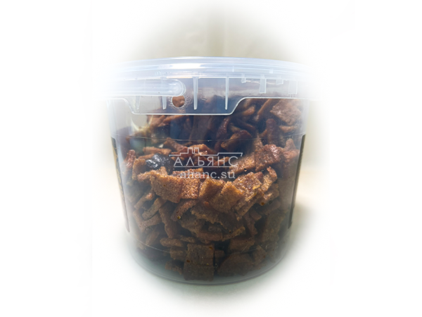 Гренки "ФЕДЮНИНСКИЕ" "Сало с горчицей" (ведро 900 гр.) в Ангарске