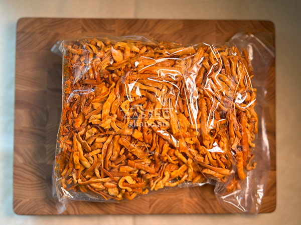 Нитка ЖАРЕНАЯ "Тайский перец" Oktobersnack 1 кг (сырный продукт) в Ангарске