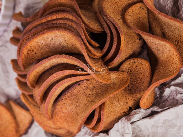 Ресторанные гренки с креветкой в Ангарске