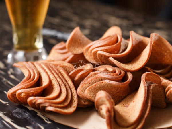 Ресторанные гренки со вкусом стейка в Ангарске